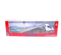 Iveco Daily Bianco C/ Panda Blu Chiaro 1:43 Model NEW RAY