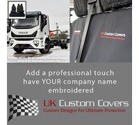 Iveco Euro Cargo (Inc Ribaltabile) Anteriore Seat Cover Inc Ricamo (2025 Su) 645