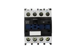 IVEKYKIBC Contattore CA CJX2-2510 Contatto in Argento LC1 Montaggio su Guida DIN 1NO Normalmente Aperto Tensione 220 V/380 V/24 V/110 V 1 pz(CJX2-2510 AC24V)