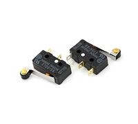 IVEKYKIBC Interruttore Limite 2pcs/Lot Nero SS-5GL2 Limite Switch Microswitch Leva della Cerniera SPDT 3 Pin Subminiature di Base