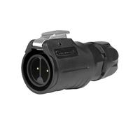 IVEKYKIBC LP16 Filo di bloccaggio 2 Core plastica b Impermeabile Presa Corrente Aviazione Vite crimpatura Maschio e Femmina connettore Alimentazione Docking(Male Plug)
