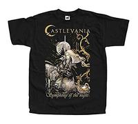IVELLDAY Castlevania Symphony of The Night Alucard V2 T Shirt Game Black L