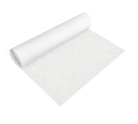 IVEOPPE Tappetino in feltro autoadesivo - 40 x 220 cm, per scatole, liner, sottobicchieri, cassetti, auto, cornici, gambe della sedia, gambe del tavolo, spessore 1 mm (bianco)