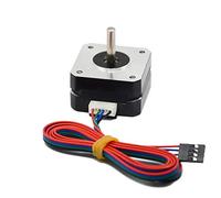 Iverntech 42 - Motore passo-passo Nema 17, corpo da 23 mm, per stampanti 3D con estrusore Titan, angolo di passo da 1m8 gradi, 1,5 A, bifase, 4 fili, con cavo da 1 m