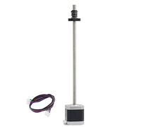 Iverntech NEMA 17 - Motore passo-passo con cavo integrato da 2 mm, vite T8 da 240 mm, per stampanti 3D in resina UV, asse Z o macchina CNC
