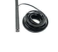 Iverntech Protezione antipolvere, morbida striscia di guarnizione per serie 20, 6 mm, tipo V, tipo T, slot per profilo in alluminio (nero, 5 m)