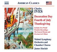 Charles Ives Charles Ives: Decoration Day/Fourth of July/Thanksgiving (CD) Album