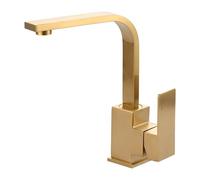 iVIGA Rubinetto da cucina, girevole a 360°, rubinetto da cucina ad alta pressione, in acciaio inox, per cucina, camper, bagno