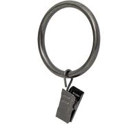 Ivilon Drapery Curtain clip Rings - Anello clip per pannelli 4,3 cm, 14 pezzi Tradizionale Pewter