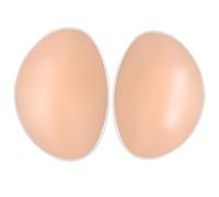 IVITA Bra Insert Pads Push Up Inserti per Il Seno Reggiseno Push Up in Silicone Reggiseno Imbottito per Il Costume da Bagno Bikini (Beige, M-182g/Paar-Cup B)