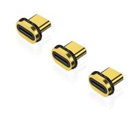 IVIVTOR Adattatore Magnetico USB C - 3 Pezzi 40 Gbps Trasferimento Dati - Tipo C Magnetico Connettore Per Laptop Tablet Telefono