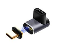 IVIVTOR Adattatore USB C Magnetico - 140W Adattatore Magnetic USB-C Stereoscopico Trasmissione dati a 40 Gbps per Laptop, Tablet, Telefono