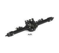 IVLAZLRG 1/10 RC Rock Crawler ASSE in Alluminio Nero Grigio Chiaro per Ingranaggi sottodrivi Opzionale SOA Compatibile con Vari Modelli(Rear Axle Black)
