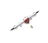 IVLAZLRG Assale Anteriore e Posteriore in Metallo per 1/12 Auto RC Compatibile con MN78 MN82 con Accessorio da 3 mm a 4 mm a Maniche ad Albero(After Silver)