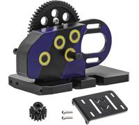 IVLAZLRG Cambio differenziale AMK 30% in Metallo Overdrive con Piastra Skid Compatibile con sistemi di Trasmissione 1/10(Purple)