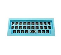 IVLAZLRG di tastiera programmabile RGB personalizzato RGB Compatibile con il firmware QMK e supporto Fial per le funzioni macro Cyber28 Modello minore(Baby blue RGB kit)