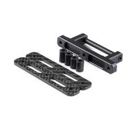 IVLAZLRG di Telaio in Fibra di Carbonio per 1/10 RC Crawler Compatibile con costruttori AR44 AR45 Cheater Rigs(Body Hinge)