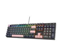 IVLAZLRG K556 SE Wired 104 tastiera da gioco meccanica a swap hot-swap con interruttori di canti draghi e di smorzamento del rumore compatibile con la maggior parte delle configurazioni di gioco