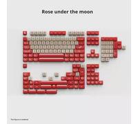 IVLAZLRG Keycap tastiera meccanica trasparente 170 DDA altezza compatibile materiale PC sublimazione termica per l'uso di ufficio e gioco(F)