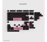 IVLAZLRG Keycap tastiera meccanica trasparente 170 DDA altezza compatibile materiale PC sublimazione termica per l'uso di ufficio e gioco(D)