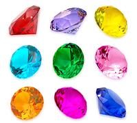 IVLWE Set di Gemme per Bambini, Giocattolo per la Caccia al Tesoro dei Pirati | riempitivo per Uova di Pasqua | insegnamento subacqueo | Bomboniere Regalo per Compleanno/Natale/Pasqua [10 Pezzi]