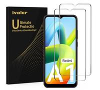 iVoler 2 Pezzi Vetro Temperato per Xiaomi Redmi A2 / A1 / 10A / 9A / 9AT / 9C / 9C NFC / A2+ / A2 Plus / A1+ / A1 Plus, Pellicola Protettiva Protezione Schermo Anti Graffio, Durezza 9H, Senza Bolle