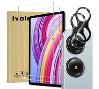 iVoler 2 Pezzi Vetro Temperato per Xiaomi Redmi Pad 2 PRO/Redmi Pad PRO 4G / 5G / Poco Pad 12.1 Pollici, Pellicola Protettiva Protezione Schermo Anti Graffio, Durezza 9H, Anti-Impronte, HD Chiaro