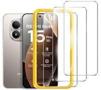 iVoler 3 Pezzi Vetro Temperato per Xiaomi Redmi Note 15 Pro 5G (Non per Redmi Note 15 Pro 4G) Pellicola Protettiva con Cornice di Installazione, Protezione Schermo Anti Graffio[Durezza 9H]Senza Bolle
