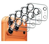 iVoler 4 Pezzi Pellicola Fotocamera per iPhone 17 Pro, [Copertura Completa] Anti Graffio Camera Vetro Temperato Protezione Lente Pellicola, Durezza 9H, Senza Bolle