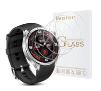 iVoler 4 Pezzi Vetro Temperato per OnePlus Watch 3 47mm / Oppo Watch X2 (Non per OnePlus Watch 3 43mm), Pellicola Protettiva Protezione Schermo Anti Graffio, Durezza 9H, Anti-Impronte, HD Chiaro