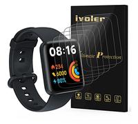 iVoler 6 Pezzi Pellicola Protettiva per Xiaomi Redmi Watch 2 Lite, Wet Applied Protezione Schermo [Bubble-Free-Riutilizzabile] HD Clear Film in TPU