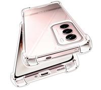 iVoler Anti Ingiallimento Chiaro Cover per Oppo Reno 12 Pro 5G / Oppo Reno12 Pro 5G, [Antiurto di Grado Militare] Custodia Trasparente per Assorbimento degli Urti con Paraurti in TPU Morbido