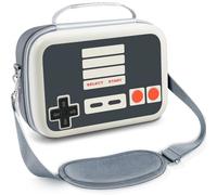ivoler Borsa da trasporto per Nintendo Switch/For Switch modello OLED (2021), da viaggio portatile, tutte le borse protettive rigide con fodera morbida 18 giochi per Switch Console Pro