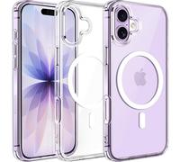 iVoler Chiaro Cover Magnetica per iPhone 17 6.3 Pollici, Compatibile con MagSafe, [Anti Ingiallimento] [Antiurto di Grado Militare] Custodia Trasparente Sottile AntiGraffio Rigida PC Case