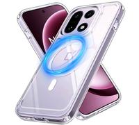 iVoler Chiaro Cover Magnetica per Oneplus 15, Compatibile con MagSafe, [Anti Ingiallimento] [Antiurto di Grado Militare] Custodia Trasparente Sottile Antigraffio Rigida PC Case