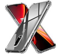 iVoler Cover per Oneplus 7, Custodia Trasparente per Assorbimento Degli Urti con Paraurti in TPU Morbido, Sottile Morbida in Silicone TPU Protettiva Case