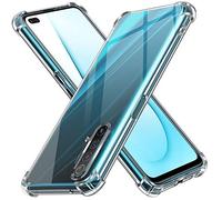 iVoler Cover per Realme X3 SuperZoom/Realme X50 5G, Custodia Trasparente per Assorbimento Degli Urti con Paraurti in TPU Morbido, Sottile Morbida in Silicone TPU Protettiva Case