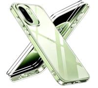 iVoler Cover Trasparente Anti Ingiallimento per OnePlus 15R con 2 Pezzi Pellicola Vetro Temperato, [Antiurto di Grado Militare] HD Chiaro Custodia Sottile Anti-Graffio Bumper Case