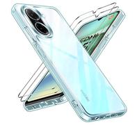 iVoler Cover Trasparente Anti Ingiallimento per Xiaomi Redmi A5 con 2 Pezzi Pellicola Vetro Temperato, [Antiurto di Grado Militare] HD Chiaro Custodia Sottile Anti-Graffio Bumper Case