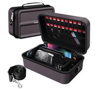 iVoler Custodia di Trasporto compatibile con Nintendo Switch 2 Modella(2025), Case da Viaggio Rigido Deluxe per Console Switch, Dock Switch, Caricabatteria Originale e Altri Accessori - Marrone Scuro