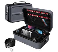iVoler Custodia di Trasporto compatibile con Nintendo Switch 2 Modella(2025), Case da Viaggio Rigido Deluxe per Console Switch, Dock Switch, Caricabatteria Originale e Altri Accessori - Grigio Scuro