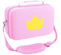 iVoler Custodia di Trasporto compatibile con Nintendo Switch/Nintendo Switch 2, Case da Viaggio Rigido Deluxe per Console Switch e Altri Accessori (Rosa, Switch 2, Standard)