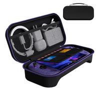 iVoler Custodia rigida Compatibile con Lenovo Legion Go S, Portatile Protettiva Case Rigido da Viaggio per Nintendo Switch Console Accessori, Include 8 cartucce da gioco - Nero