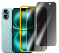 iVoler Privacy Pellicola Protettiva per iPhone 15 Plus/iPhone 16 Plus 6,7", Anti-Spy Vetro Temperato Film con Strumenti di Installazione, Durezza 9H, HD Chiaro, Anti Graffio, Senza Bolle, 2 Pezzi