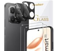 iVoler Vetro Temperato per Honor 400 Smart 5G, 2 Pezzi Pellicola Protettiva con 2 Pezzi Pellicola Fotocamera, Durezza 9H, Anti Graffio, HD Chiaro, Senza Bolle