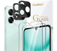 iVoler Vetro Temperato per Honor X5C Plus, 2 Pezzi Pellicola Protettiva con 2 Pezzi Pellicola Fotocamera, Durezza 9H, Anti Graffio, HD Chiaro, Senza Bolle