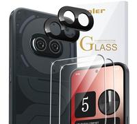 iVoler Vetro Temperato per Nothing Phone 2a / 2a+ / 2a Plus, 2 Pezzi Pellicola Protettiva con 2 Pezzi Pellicola Fotocamera, Durezza 9H, Anti Graffio, HD Chiaro, Senza Bolle