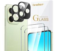 iVoler Vetro Temperato per Oppo A5 PRO 4G / Oppo A5 PRO 5G, 2 Pezzi Pellicola Protettiva con 2 Pezzi Pellicola Fotocamera, Durezza 9H, Anti Graffio, HD Chiaro, Senza Bolle