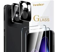 iVoler Vetro Temperato per Oppo Reno 13F 5G / Oppo Reno 13 FS 5G, 2 Pezzi Pellicola Protettiva con 2 Pezzi Pellicola Fotocamera, Durezza 9H, Anti Graffio, HD Chiaro, Senza Bolle