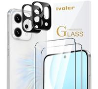 iVoler Vetro Temperato per Oppo Reno 14 5G, 2 Pezzi Pellicola Protettiva con 2 Pezzi Pellicola Fotocamera, Durezza 9H, Anti Graffio, HD Chiaro, Senza Bolle